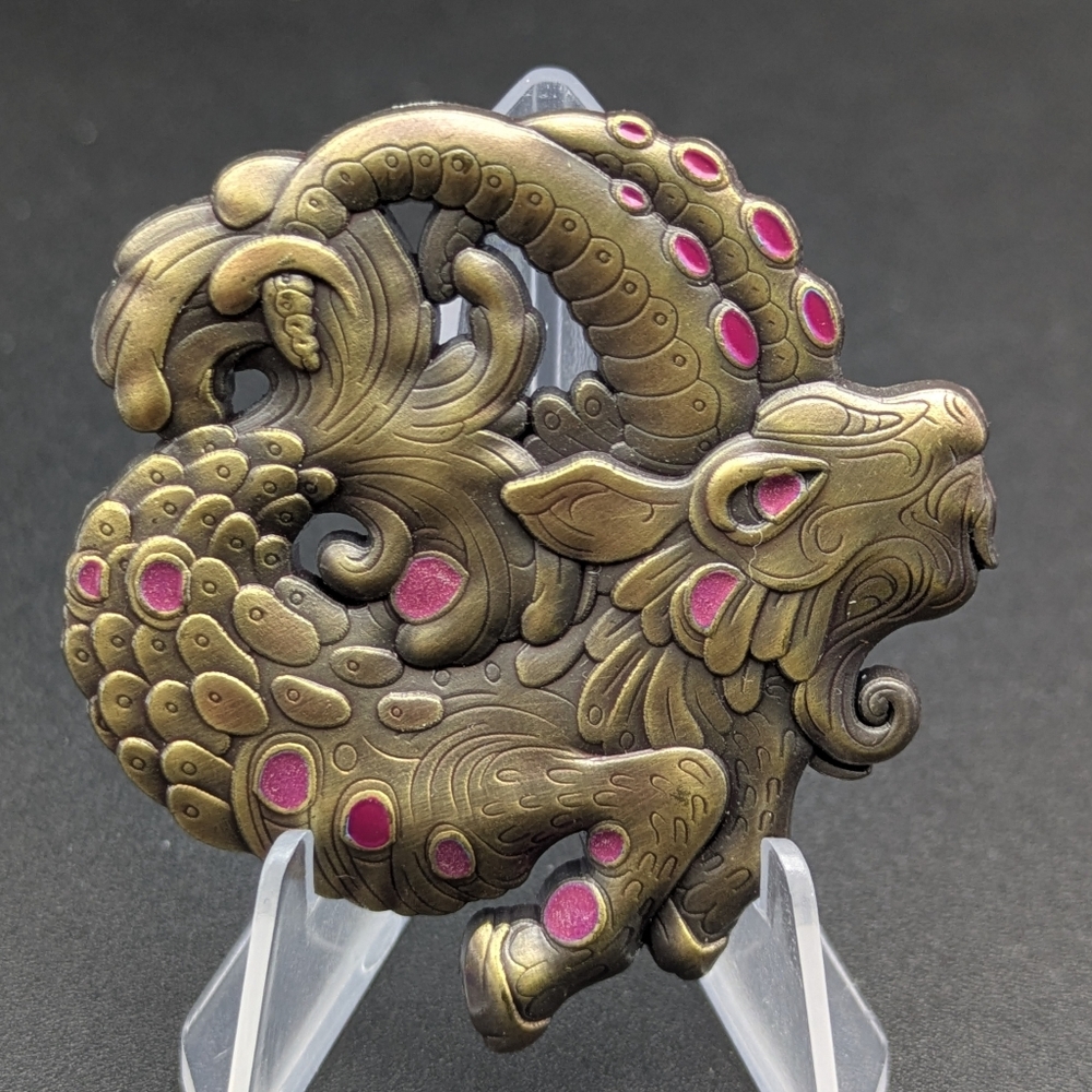 FigHouse Capricorn Zodiac Horoscope Sign Limited Edition /25 Enamel Pin LE25 Fig